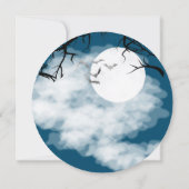 ゾンビ不気味墓地ハローウィンパーティ 招待状 (裏面)