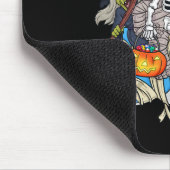 ゾンビ乗馬ミイラのサメ吸血鬼ハロウィンカンプラ マウスパッド (コーナー)