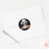 ゾンビ人形 ラウンドシール (封筒)