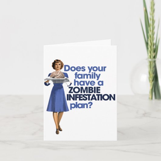 ゾンビ侵入計画 カード (正面)