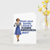 ゾンビ侵入計画 カード (黄色い花)