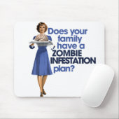 ゾンビ侵入計画 マウスパッド (マウス)