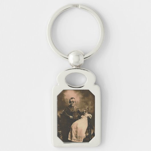 ゾンビ兄弟姉妹 キーホルダー (正面)