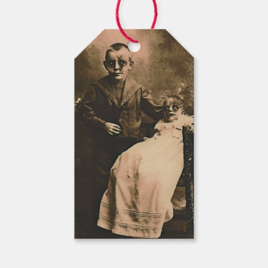 ゾンビ兄弟姉妹 ギフトタグ (正面)