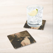 ゾンビ兄弟姉妹 スクエアペーパーコースター (インサイチュ)