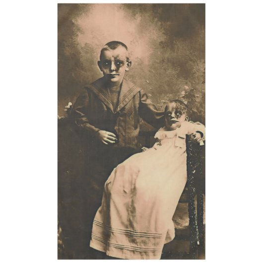 ゾンビ兄弟姉妹 テーブルクロス (正面)