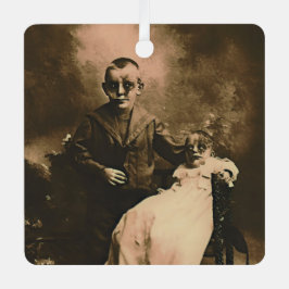 ゾンビ兄弟姉妹 メタルオーナメント