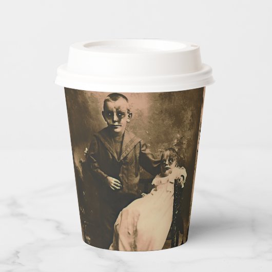 ゾンビ兄弟姉妹 紙コップ (正面)