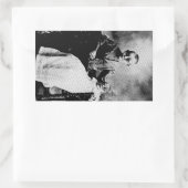 ゾンビ兄弟姉妹 長方形シール (バッグ)