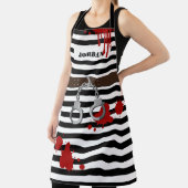 ゾンビ刑務所の被収容者衣装 エプロン (インサイチュ)