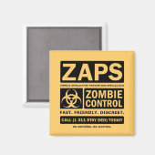 ゾンビ制御 マグネット (正面/裏面)