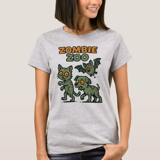 ゾンビ動物園 アンデッド Tシャツ (正面)