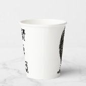 ゾンビ化したカラス 紙コップ (右)