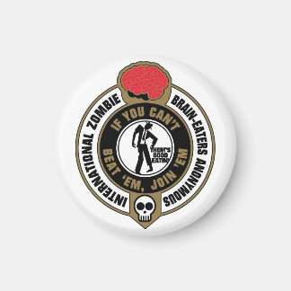 ゾンビ国際的ブレインイーター匿名 マグネット