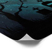 ゾンビ墓地コスチュームパーティークラブプロモーション ポスター (角)