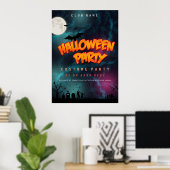 ゾンビ墓地コスチュームパーティークラブプロモーション ポスター (ホームオフィス)