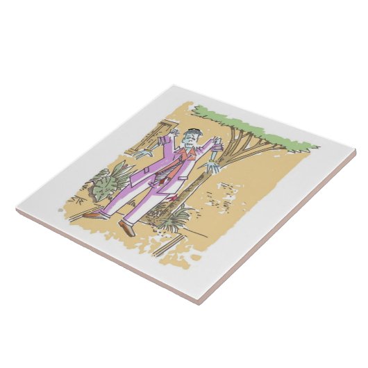 ゾンビ大きいタイル タイル (側面)