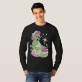 ゾンビ女性母清掃ハロウィン Tシャツ (正面フル)