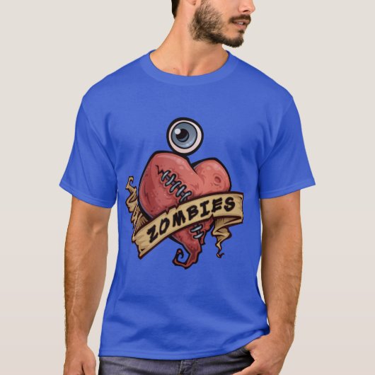 ゾンビ好きな友達 Tシャツ (正面)