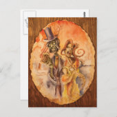 ゾンビ娘 ポストカード (正面/裏面)