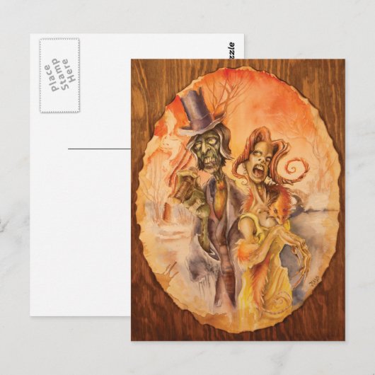 ゾンビ娘 ポストカード (正面/裏面)