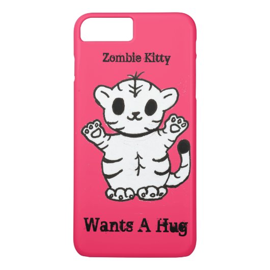 ゾンビ子猫はハグを求めてる Case-Mate iPhoneケース (裏面)