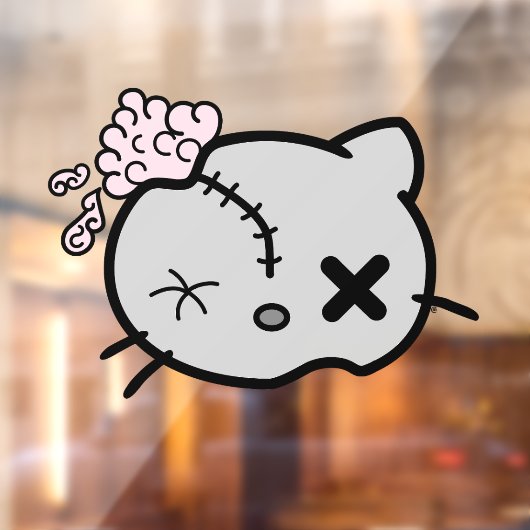 ゾンビ子猫 ウィンドウサイン (シート2)