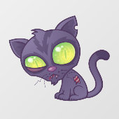 ゾンビ子猫 ウィンドウサイン (シート)