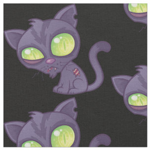 ゾンビ子猫 ファブリック