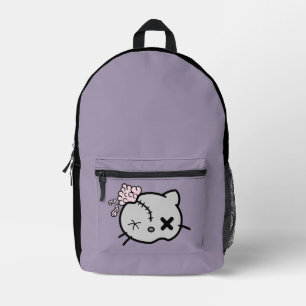 ゾンビ子猫 プリントバックパック