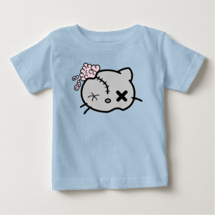 ゾンビ子猫 ベビーTシャツ