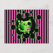 ゾンビ子猫 ポストカード (正面)