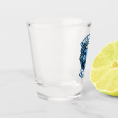 ゾンビ宇宙飛行士は何らかの宇宙を必要とする ショットグラス (左)