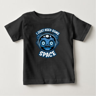 ゾンビ宇宙飛行士は何らかの宇宙を必要とする ベビーTシャツ