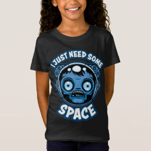 ゾンビ宇宙飛行士は何らかの宇宙を必要とする Tシャツ