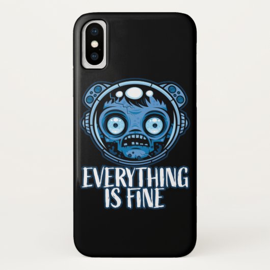 ゾンビ宇宙飛行士は元気です Case-Mate iPhoneケース (裏面)