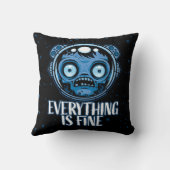 ゾンビ宇宙飛行士素晴らし クッション (裏面)