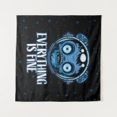 ゾンビ宇宙飛行士素晴らし タペストリー (正面(横))