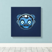 ゾンビ宇宙飛行士 キャンバスプリント (インサイチュ (ウッドフロア))