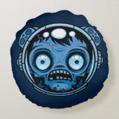 ゾンビ宇宙飛行士 ラウンドクッション (裏面)
