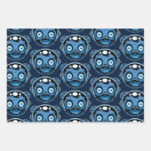 ゾンビ宇宙飛行士 ラッピングペーパーシート (正面3)