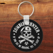 ゾンビ完全に死んでいなハンター キーホルダー (正面)