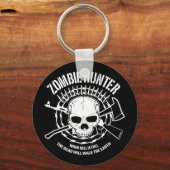 ゾンビ完全に死んでいなハンター キーホルダー (正面)
