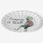 ゾンビ実在の ペーパープレート (アングル)