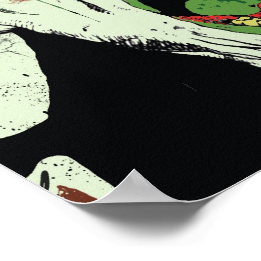 ゾンビ市 ポスター (角)