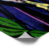 ゾンビ幽霊のよく出る夫ホラーヴィンテージ漫画 ポスター (角)