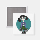 ゾンビ応援 マグネット (正面/裏面)