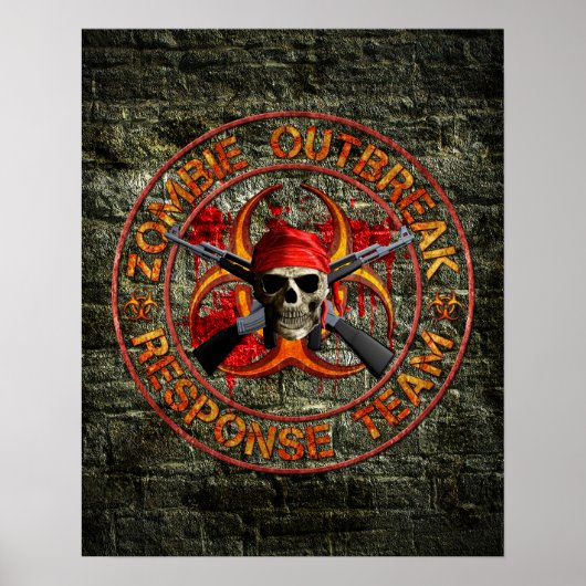 ゾンビ応答チーム ポスター (正面)