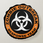ゾンビ応答チーム ラウンドクッション (裏面)
