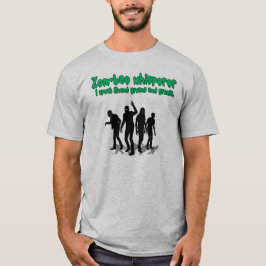 ゾンビ恋人に夢中なとき Tシャツ